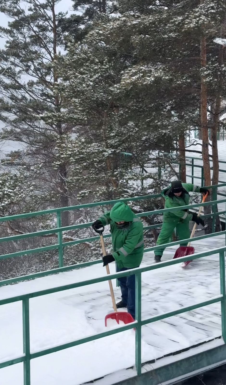 На курорте Бурабай начался сезон зимних работ